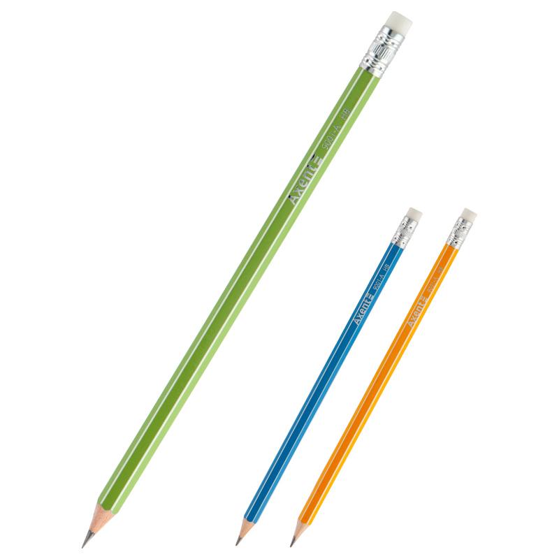 Олівець графітний Axent 9001-А, НВ